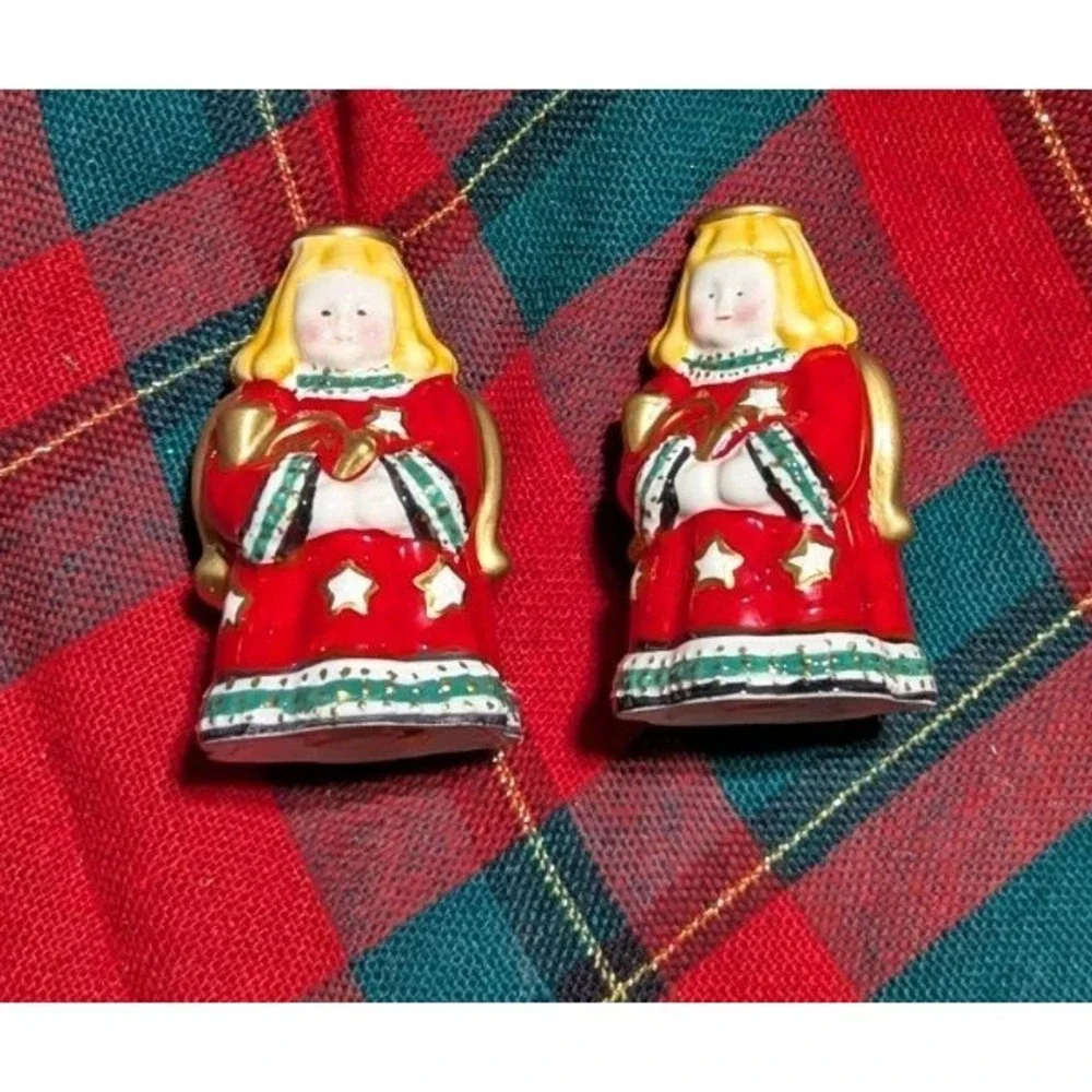 Christmas Angel Salt‎ & Pepper K Mart NIB